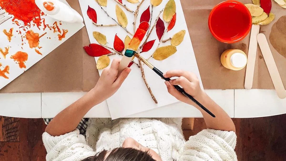 atelier enfant créatif nature