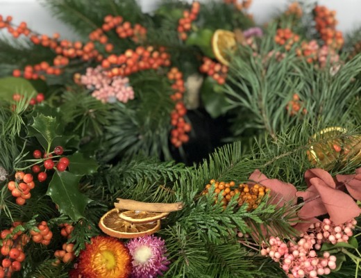 Ma couronne de Noël unique