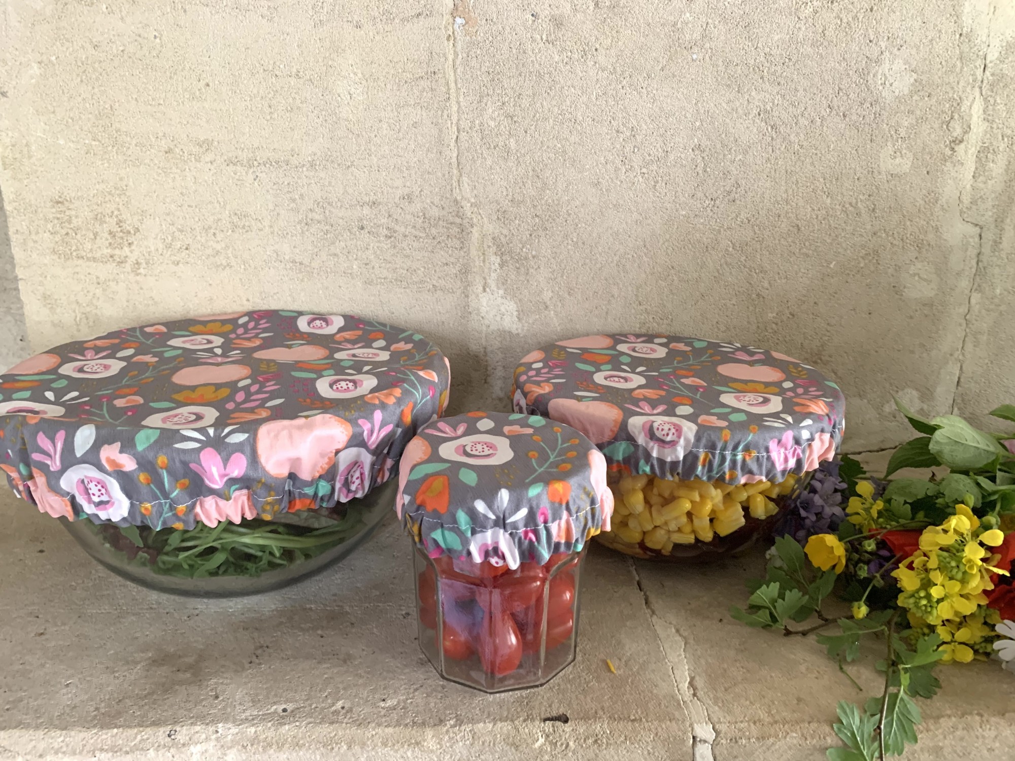 Les charlottes de mes saladiers (roses) Les charlottes de mes saladiers (roses)