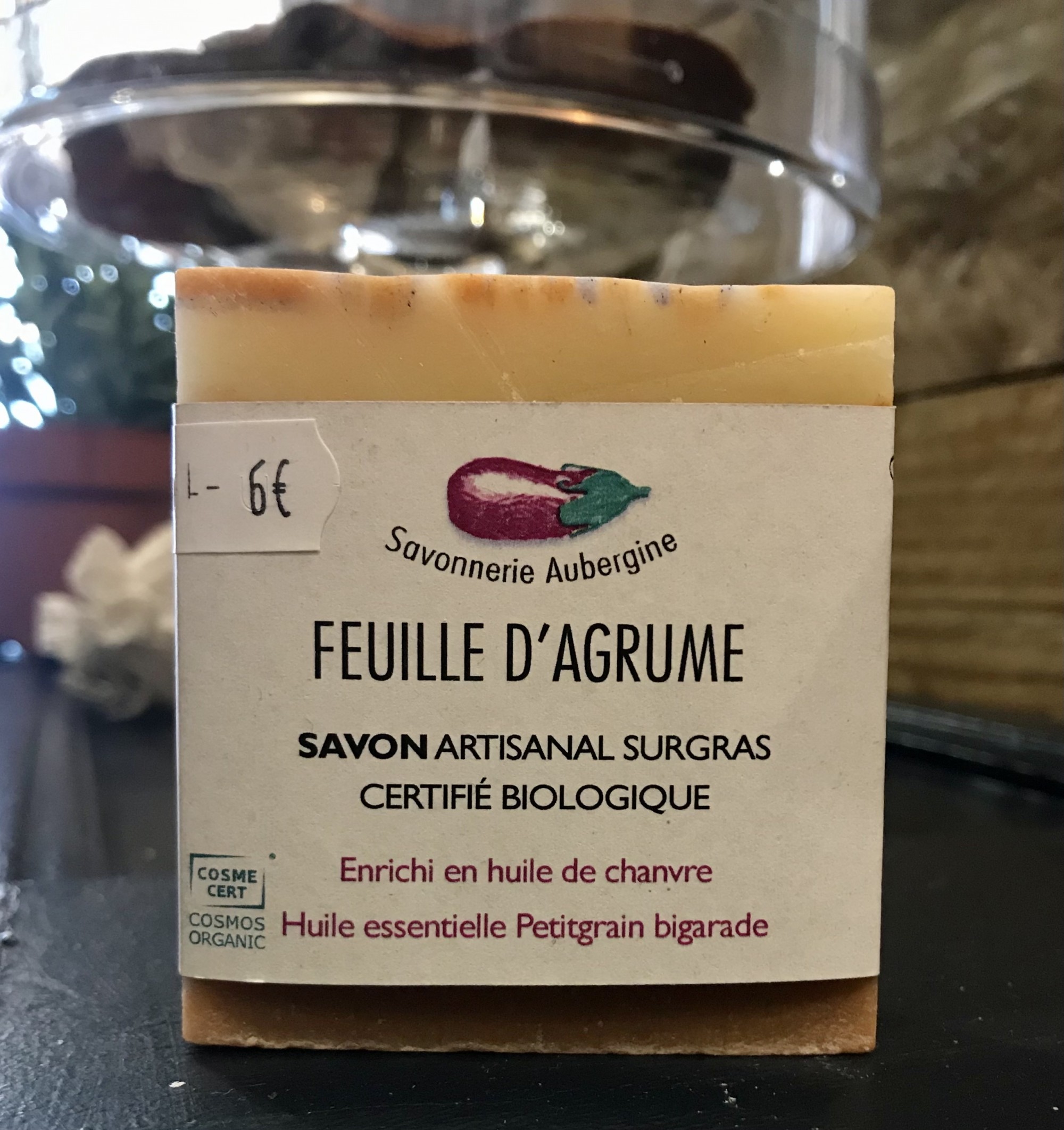 Savon feuille d'agrume Savon feuille d'agrume
